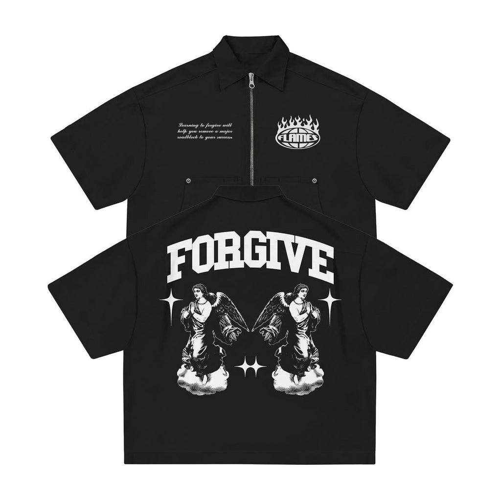 "Forgive" Overshirt - theflames
