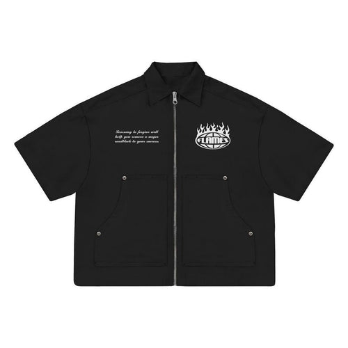 "Forgive" Overshirt - theflames