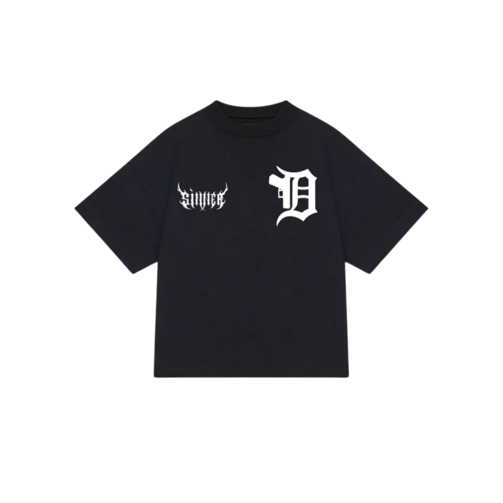 "SINNER"  OVERSIZED T-SHIRT