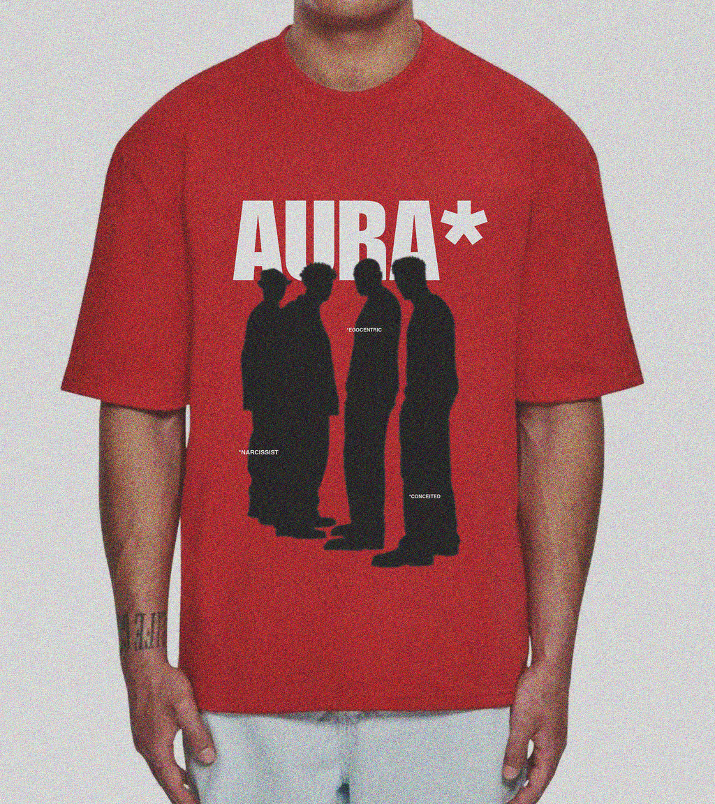 AURA RED T-SHIRT